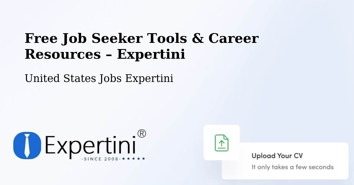 Free Job Seeker Tools & Career Resources – Camden - Camden, United States Jobs Expertini